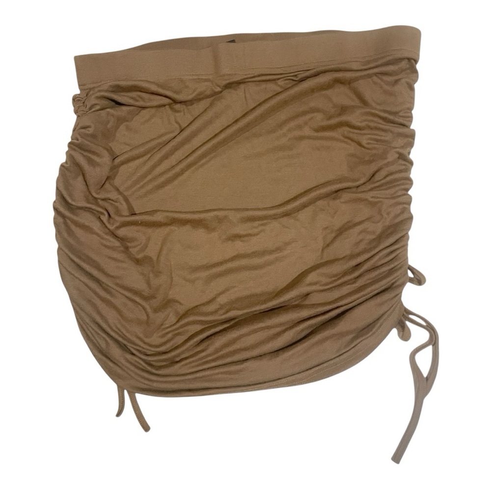 SHEIN Tan Midi Skirt - Picture 2 of 6